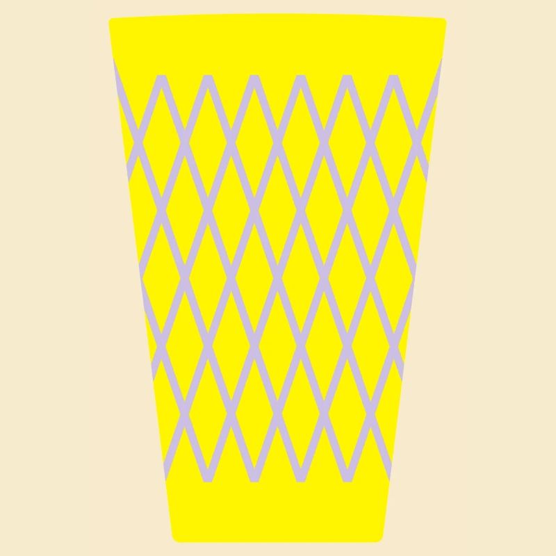 Apfelwein Glas _Geripptes