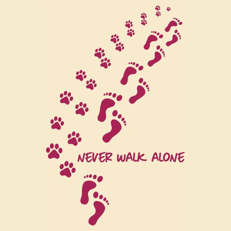never walk alone dog