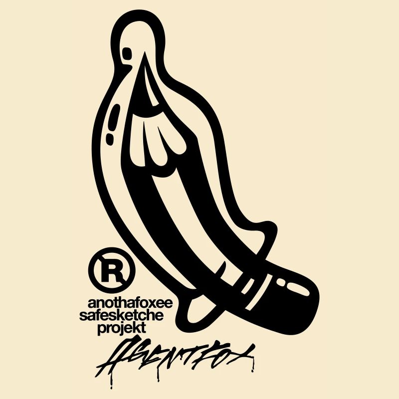 Agent Fox Bleistift Design Cool Hipster Mode