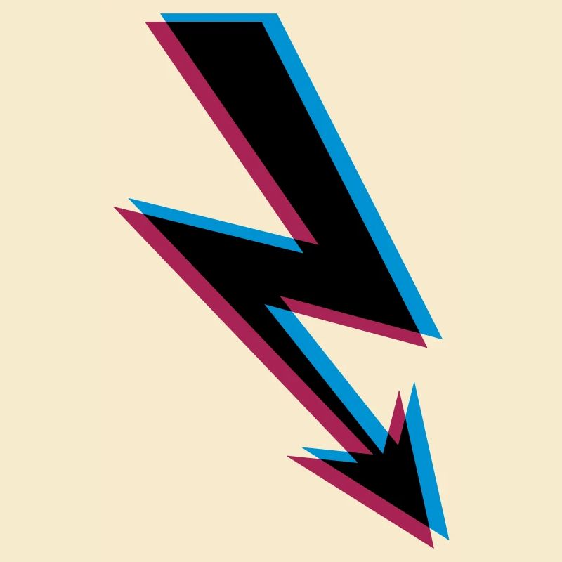 3d electric lightning electricity energy strong current eighty