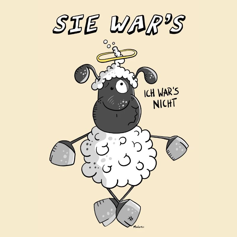 Sie war's Unschuldslamm