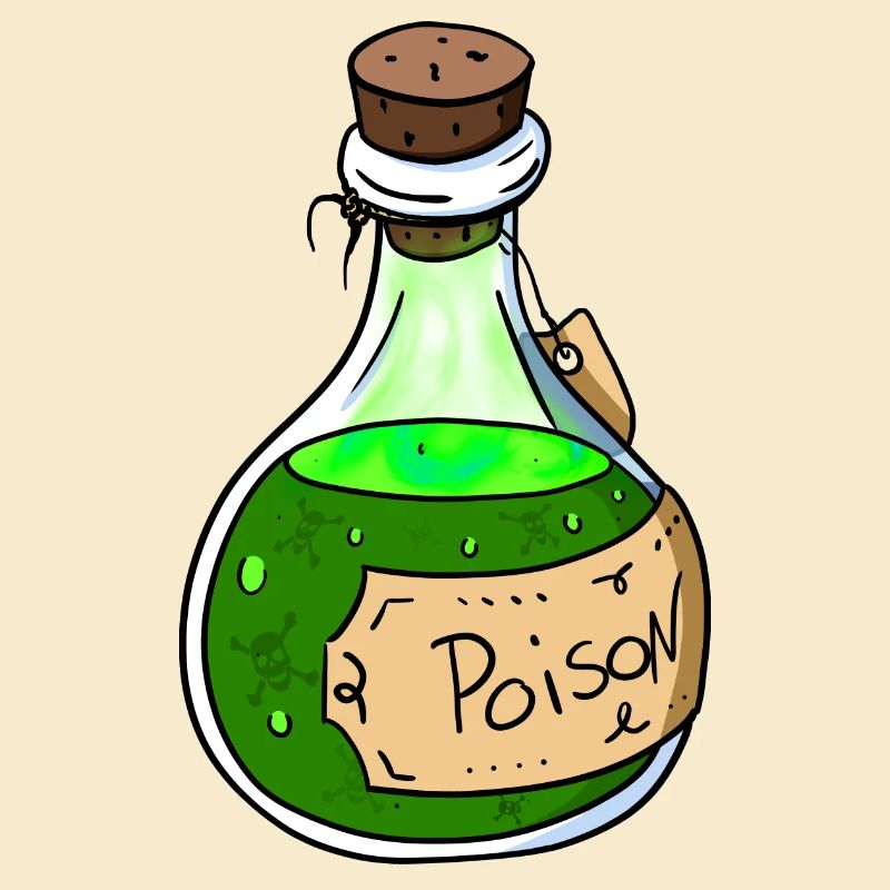 Gift Flasche