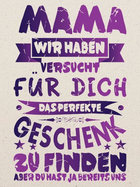 Geschenk für Mama