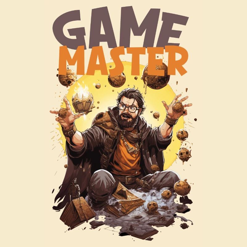Game Master with Flying Dice – RPG Nerd