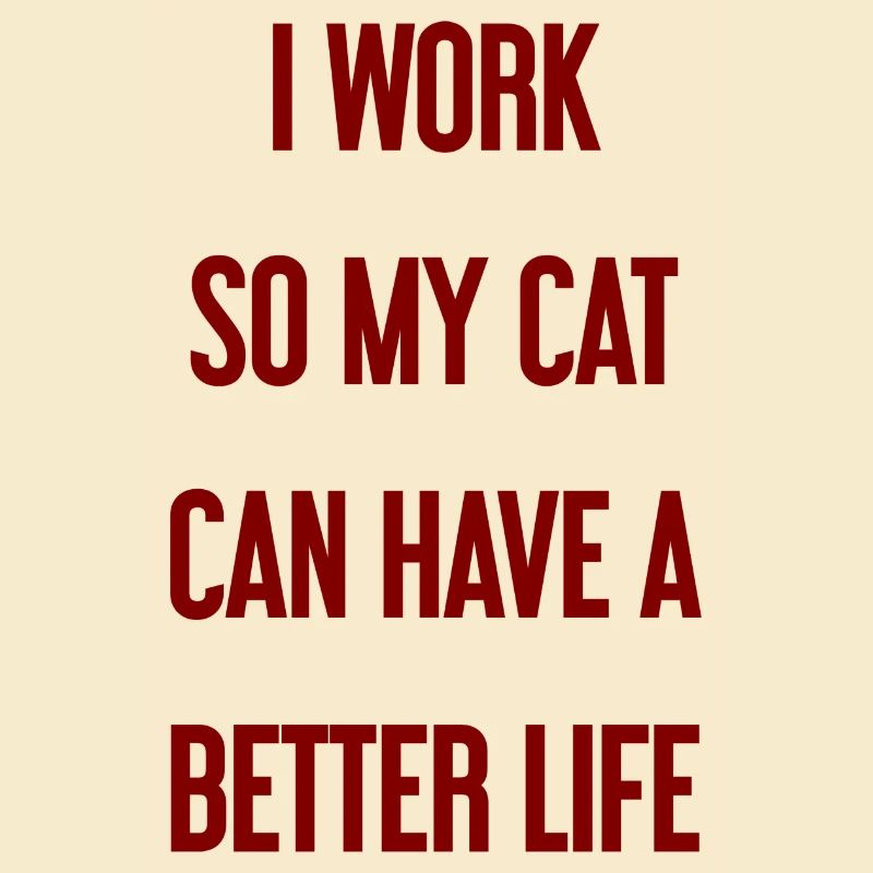 I'm working for a better cat's life!