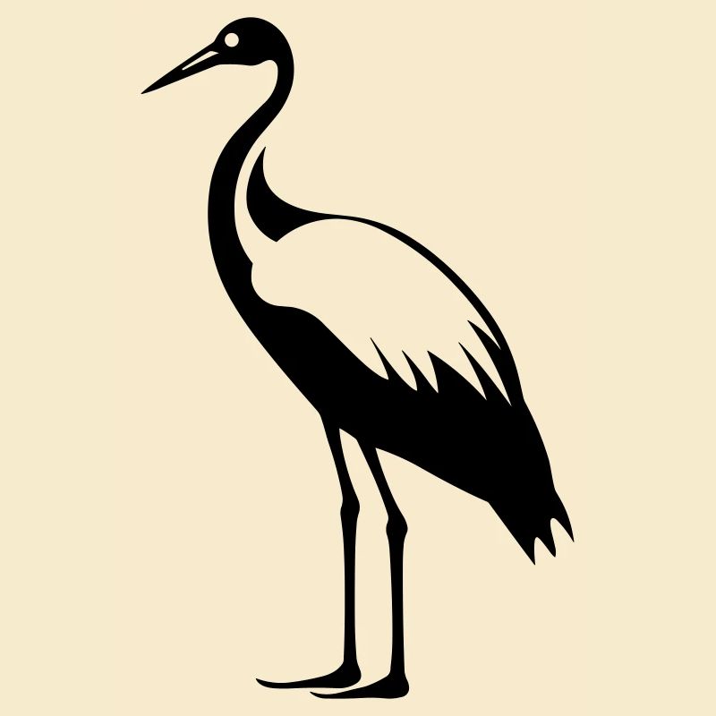 Simple Little Stork