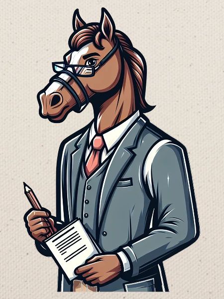 Cute Horse Teacher