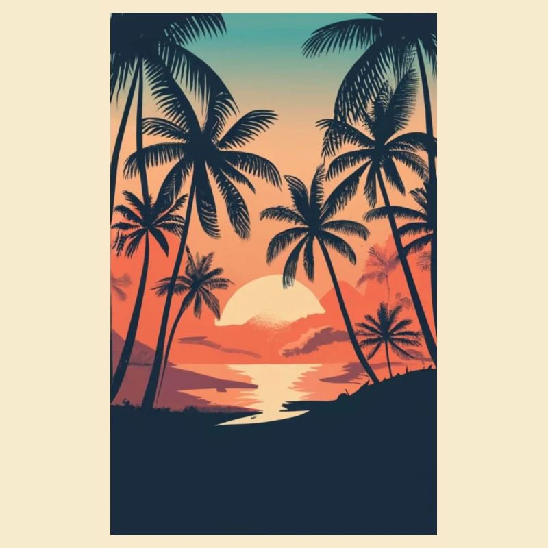 Strand Palme Meer