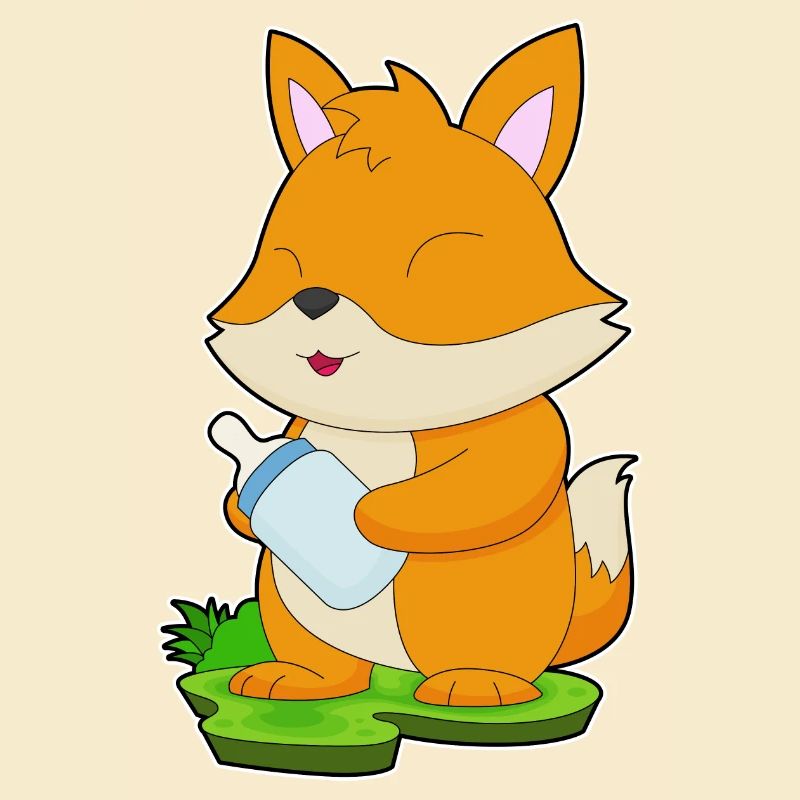 Fuchs Babyflasche