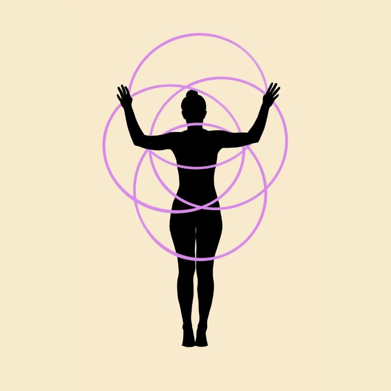 Hulahoop Silhouette