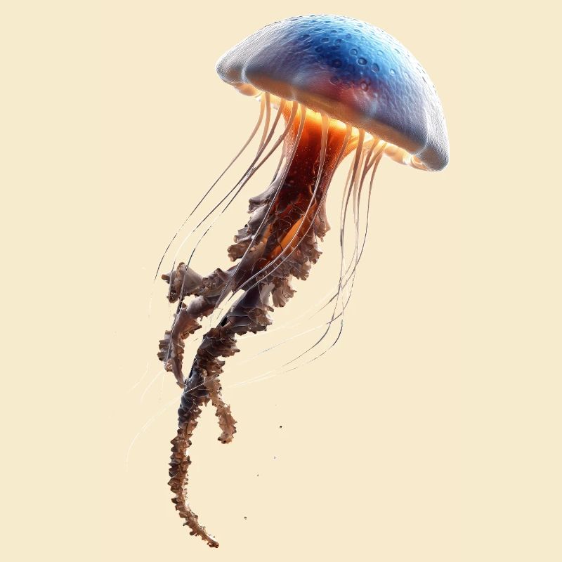 Méduse Méduse de feu Méduse Méduse mignonne
