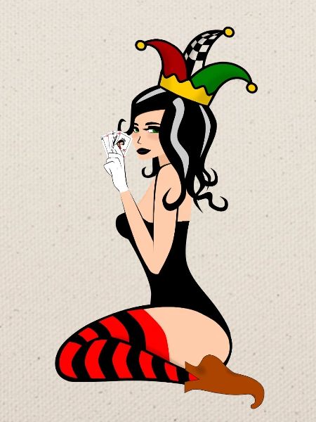 Joker-Frau