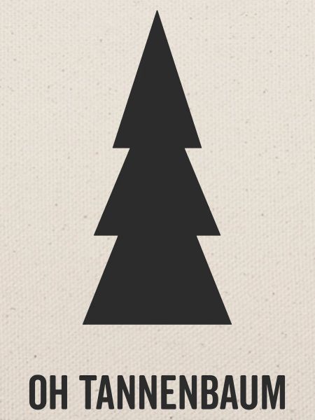 Tannenbaum Silhouette Oh Tannenbaum