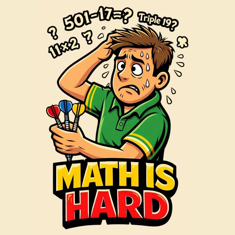 Mathe ist schwer Dart