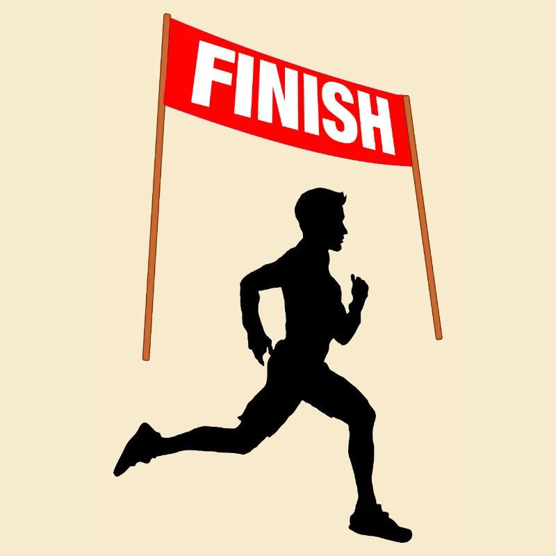 Arrivée du coureur – Victory Run