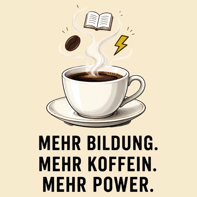 Bildung Kaffee Power