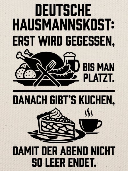 Hausmannskost typisch deutsch