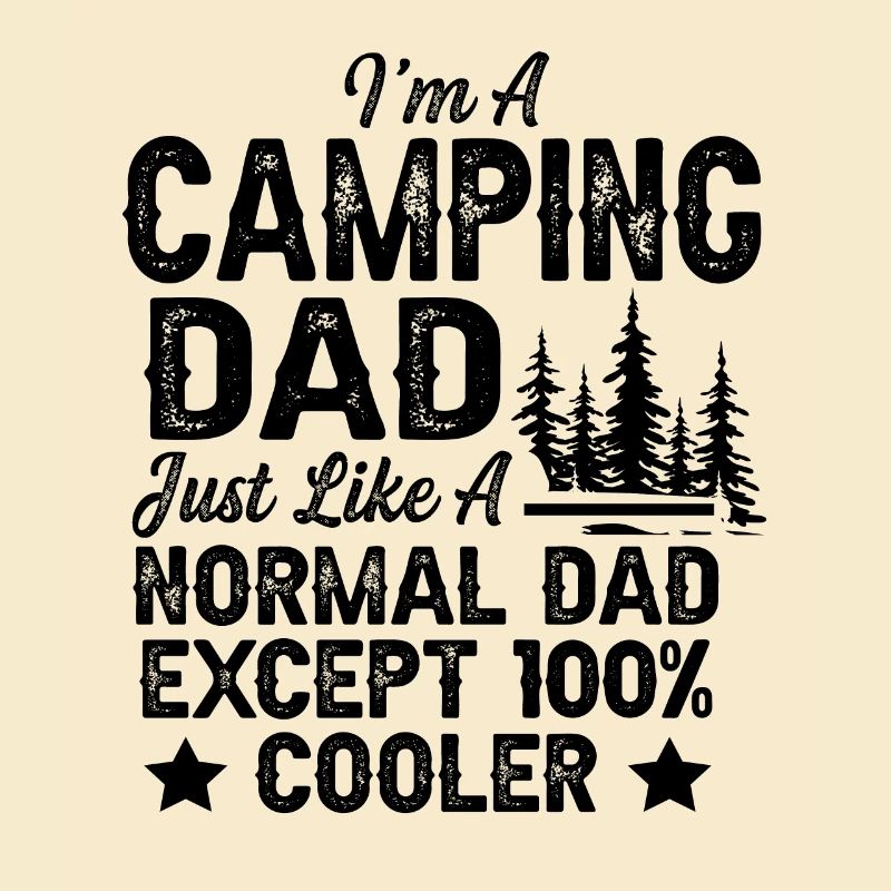 camping papa dad