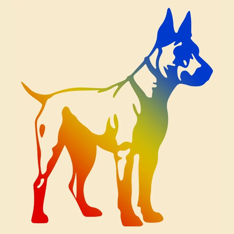 Bull Terrier Chien Multicolore