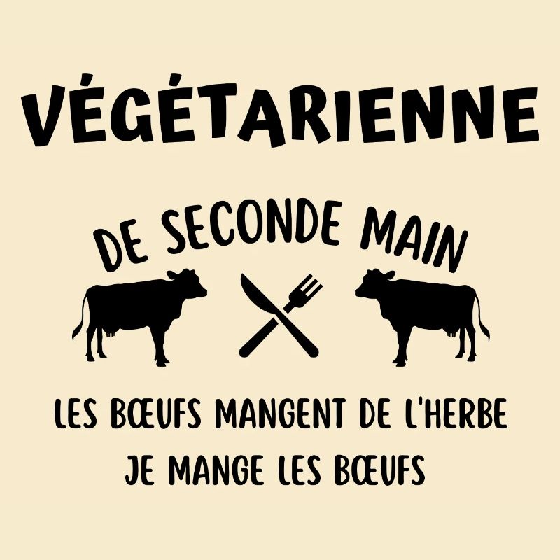 végétarienne de seconde main