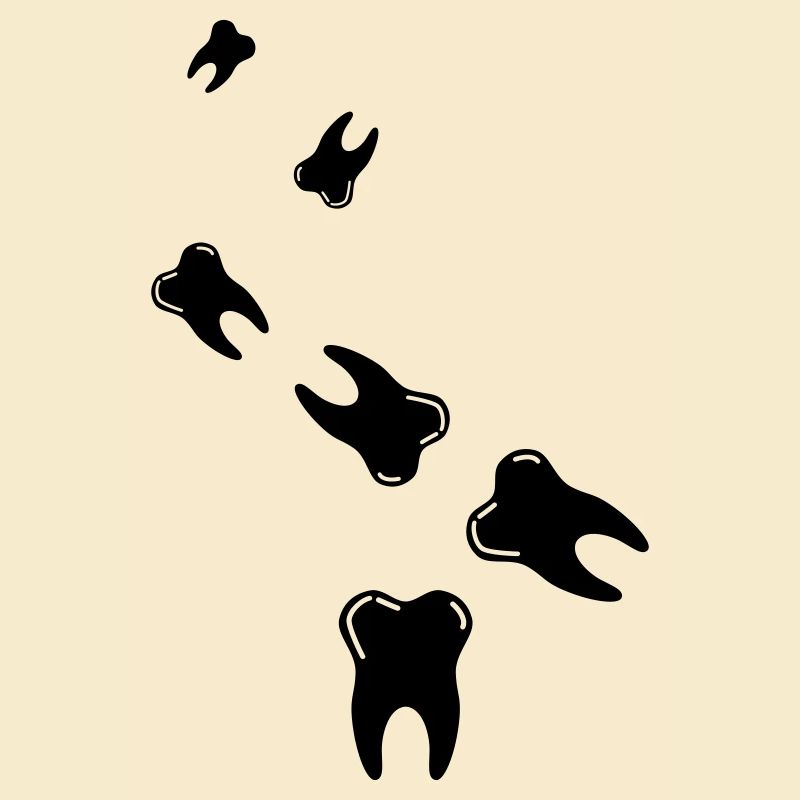 Symbole de l’icône de dent