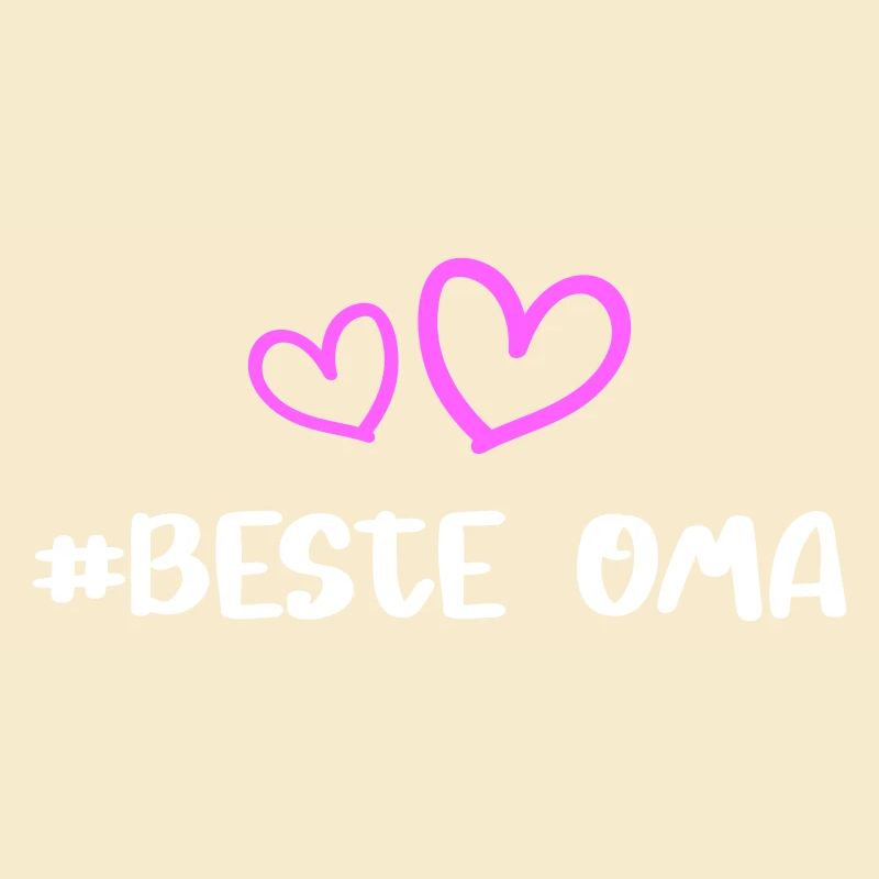 Beste Oma Herz Liebe