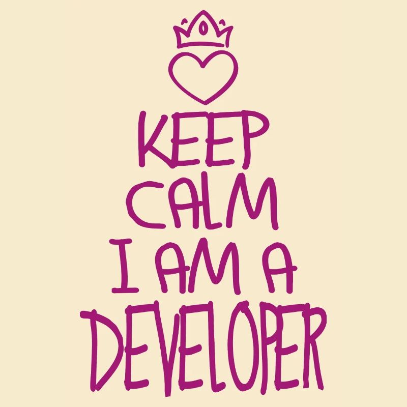 Keep Calm Softwareentwickler cool Geschenk