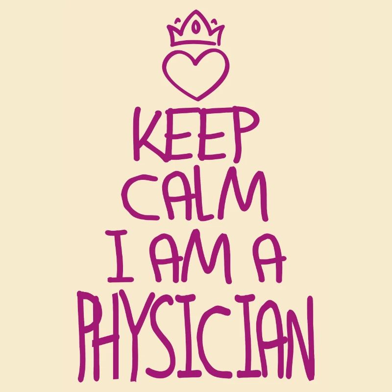 Keep Calm Physiker cool Physiker Geschenk