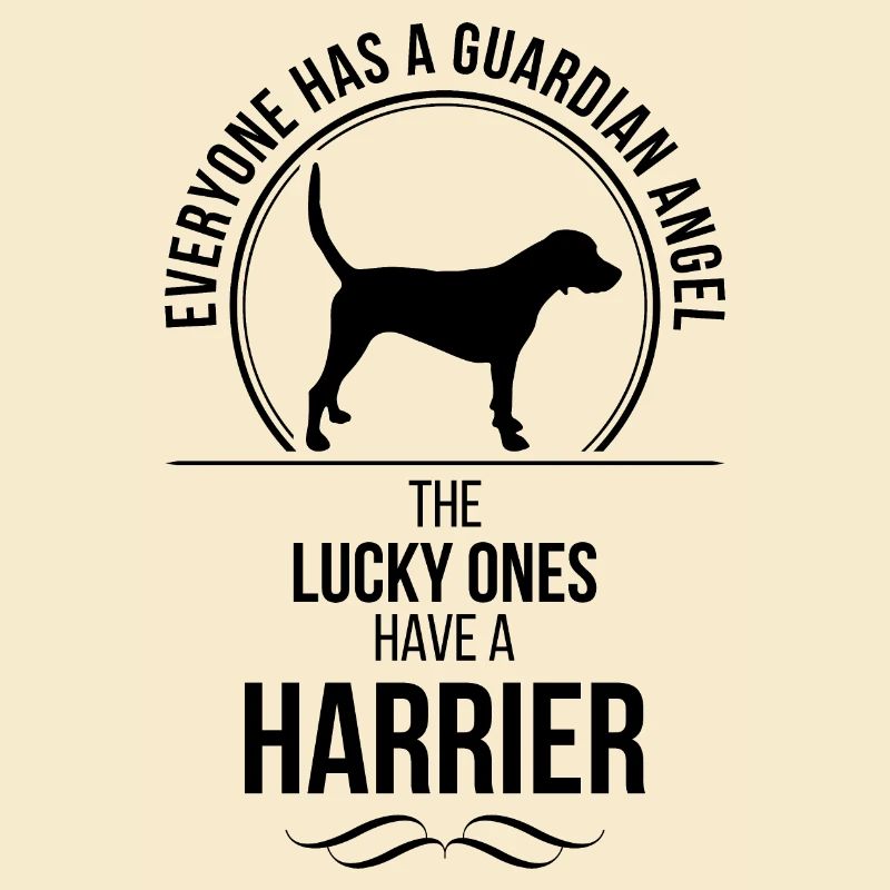 HARRIER Guardian Angel Hunde Spruch Wilsigns