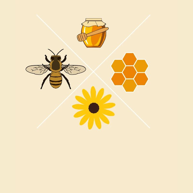 Beekeeper Honey Gift Idea Bee Design
