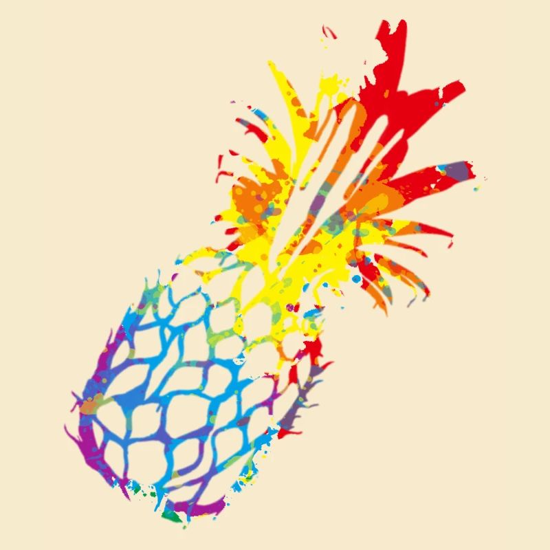 Buntes Ananas