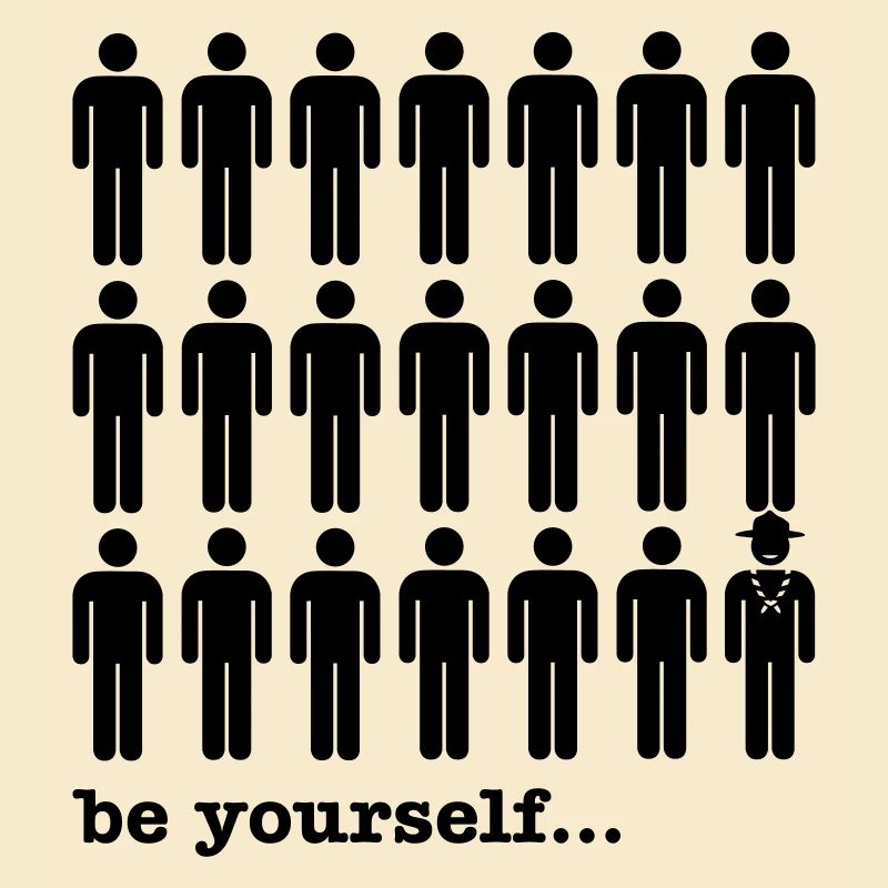 be yourself - Pfadfinder
