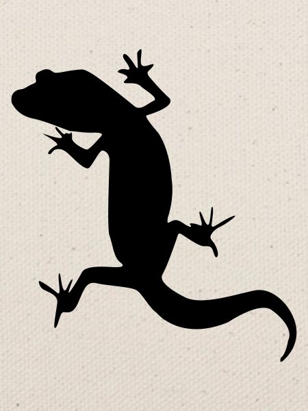 gecko silhouette