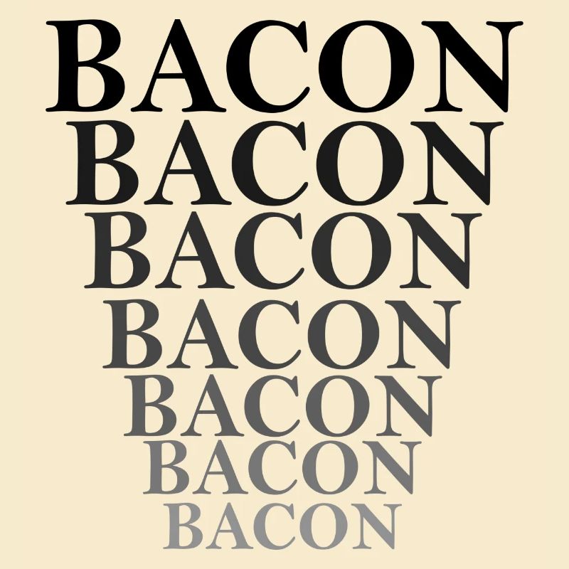 BACON wird kleiner verlauf