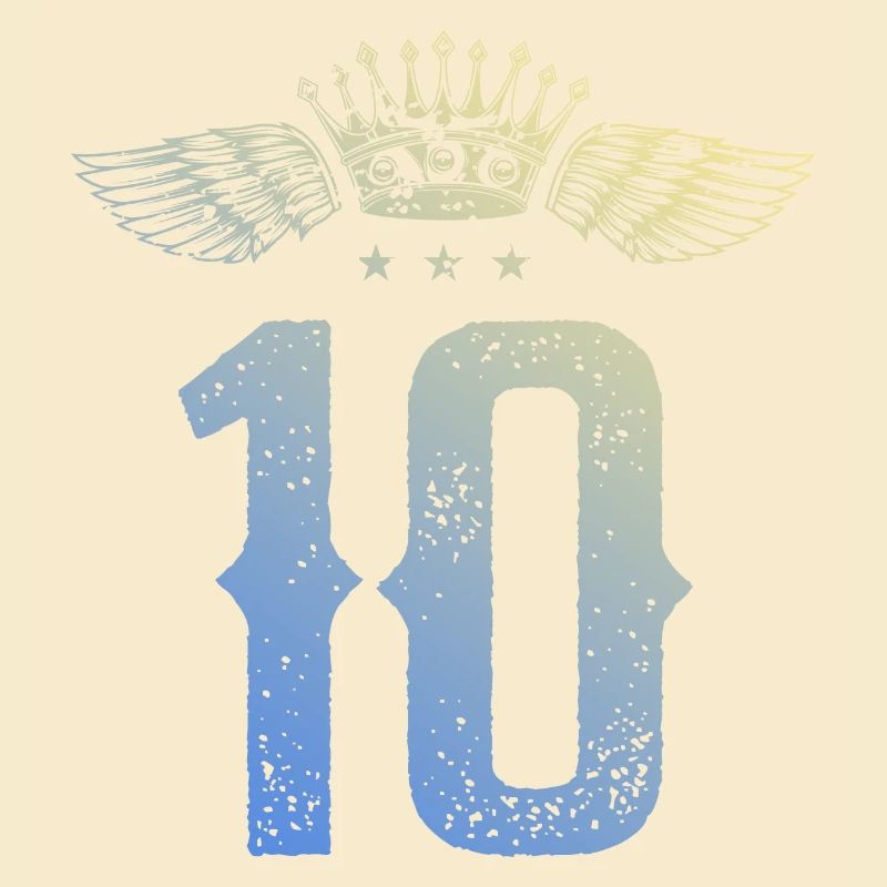 10 Zahl Krone