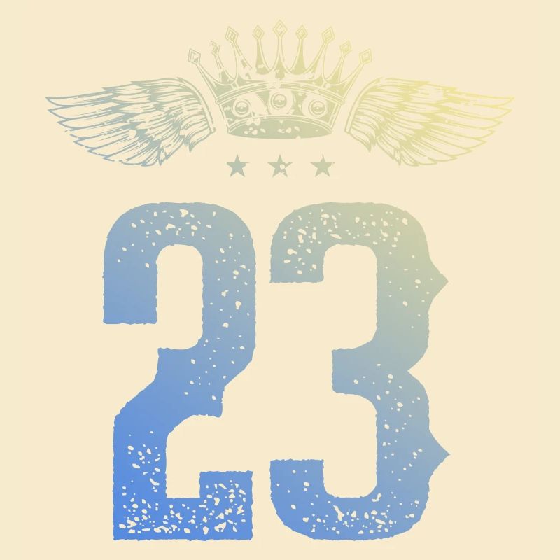 23 Zahl Krone