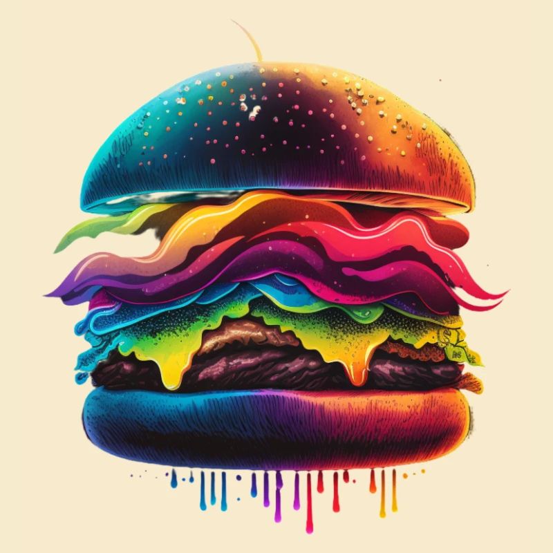 BURGER BACON CHEDDAR