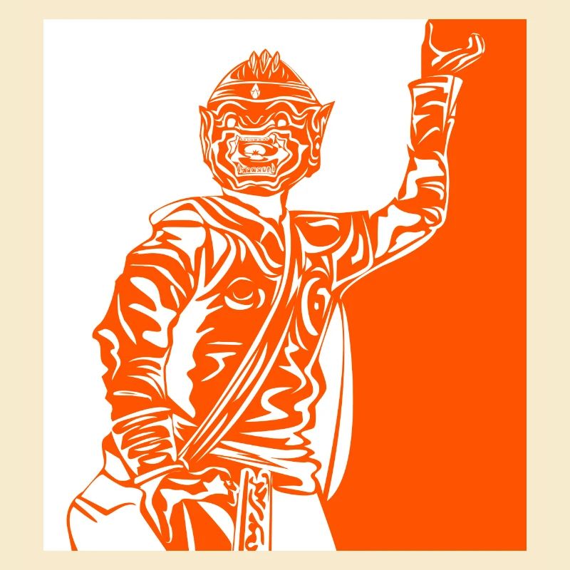 Cambodia Warrior Khmer Sword Flag I Gift