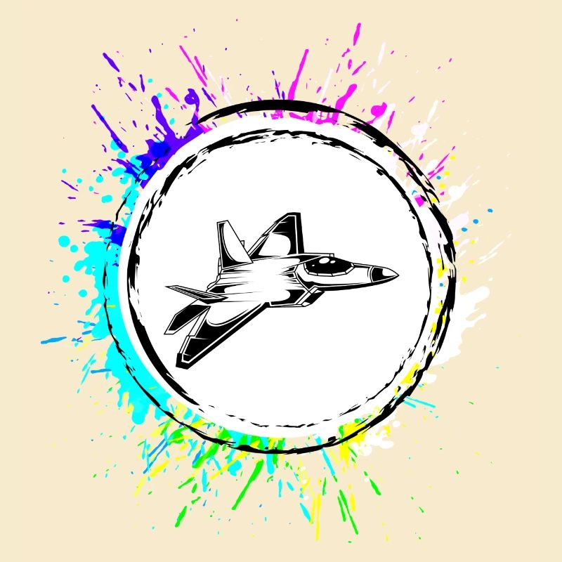 Flugzeug jet symbol