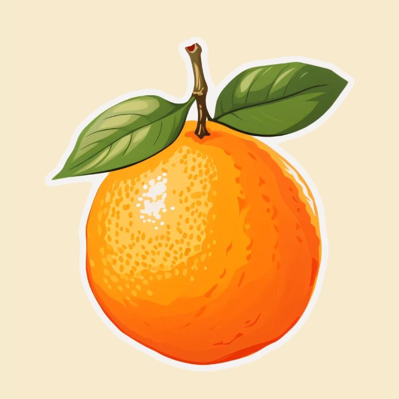 Orange oder Apfelsine