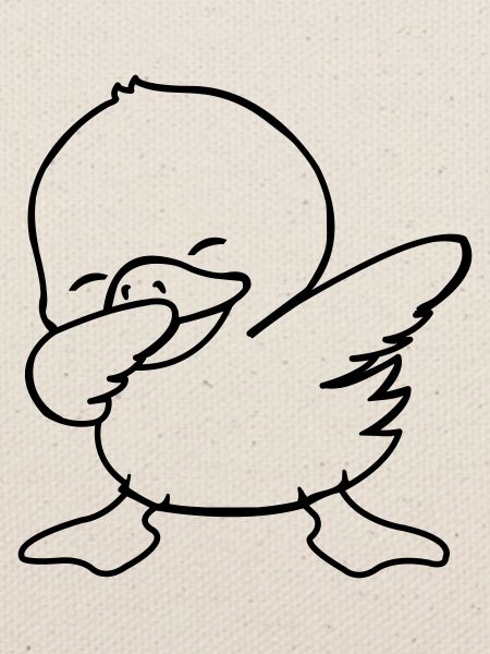 duck dabbing