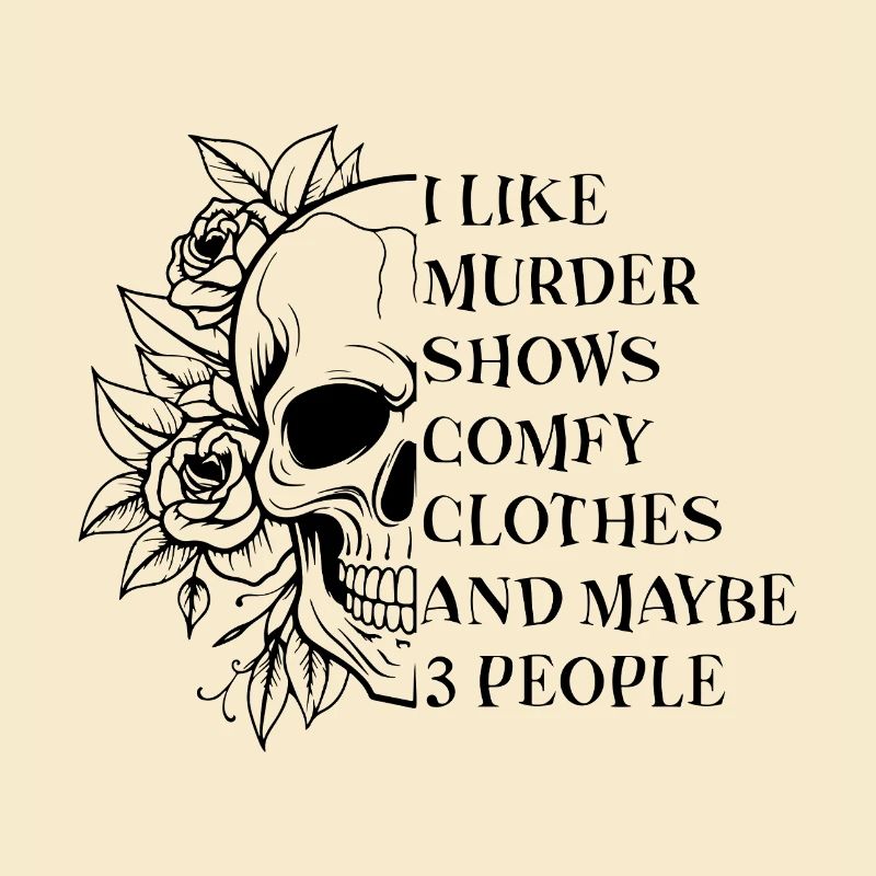 Comfy Crime Lover Skull