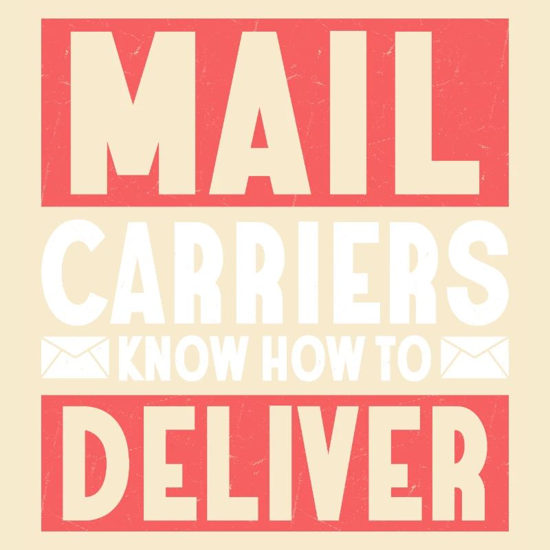 Mail Carriers Know How To Deliver Mail Postal Work