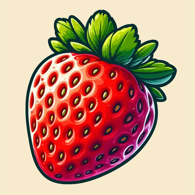 Fraise gourmande