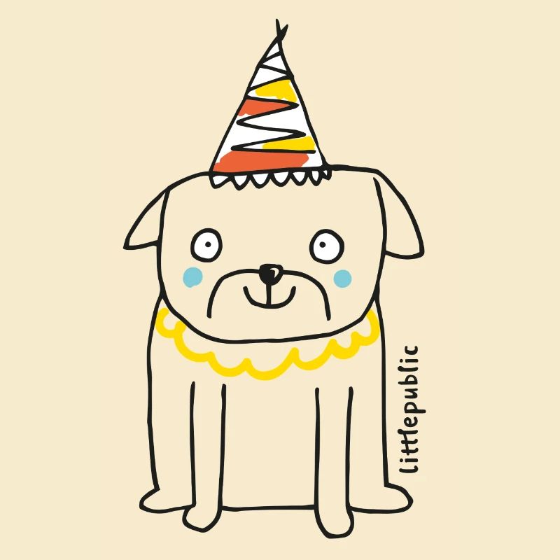 Party mops | colored | little public