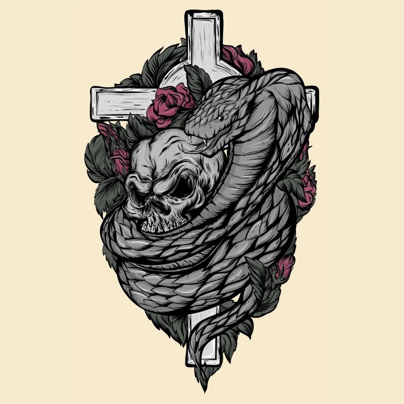 Skull motif