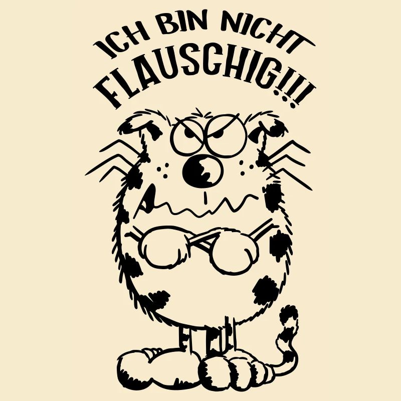 Ich bin nicht flauschig Katze - Comic
