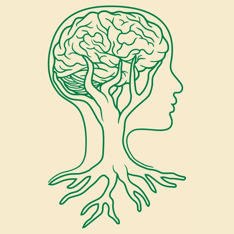 Brain tree human
