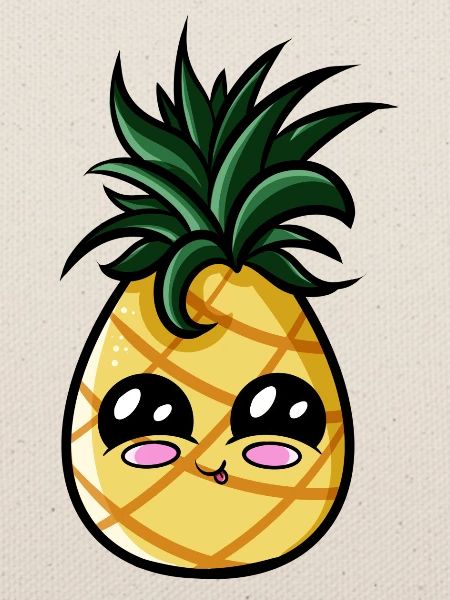 Ananas Kawaii