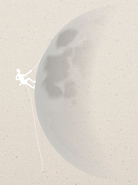 Climbing the moon